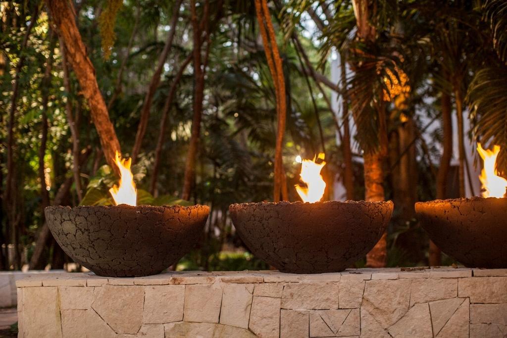 Hotel Las Palapas By Mahekal بلايا ديل كارمن المظهر الخارجي الصورة